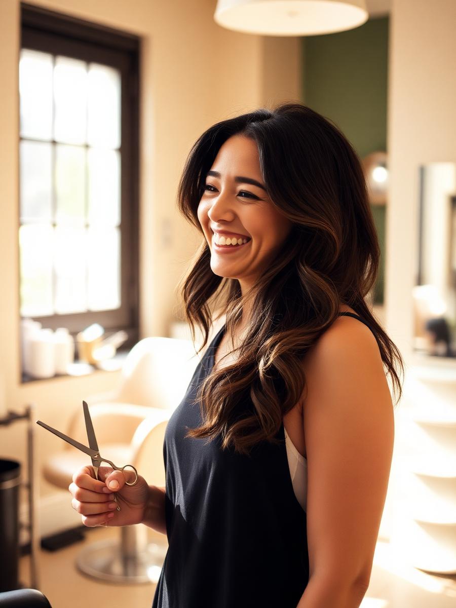 Hairstylist portrait